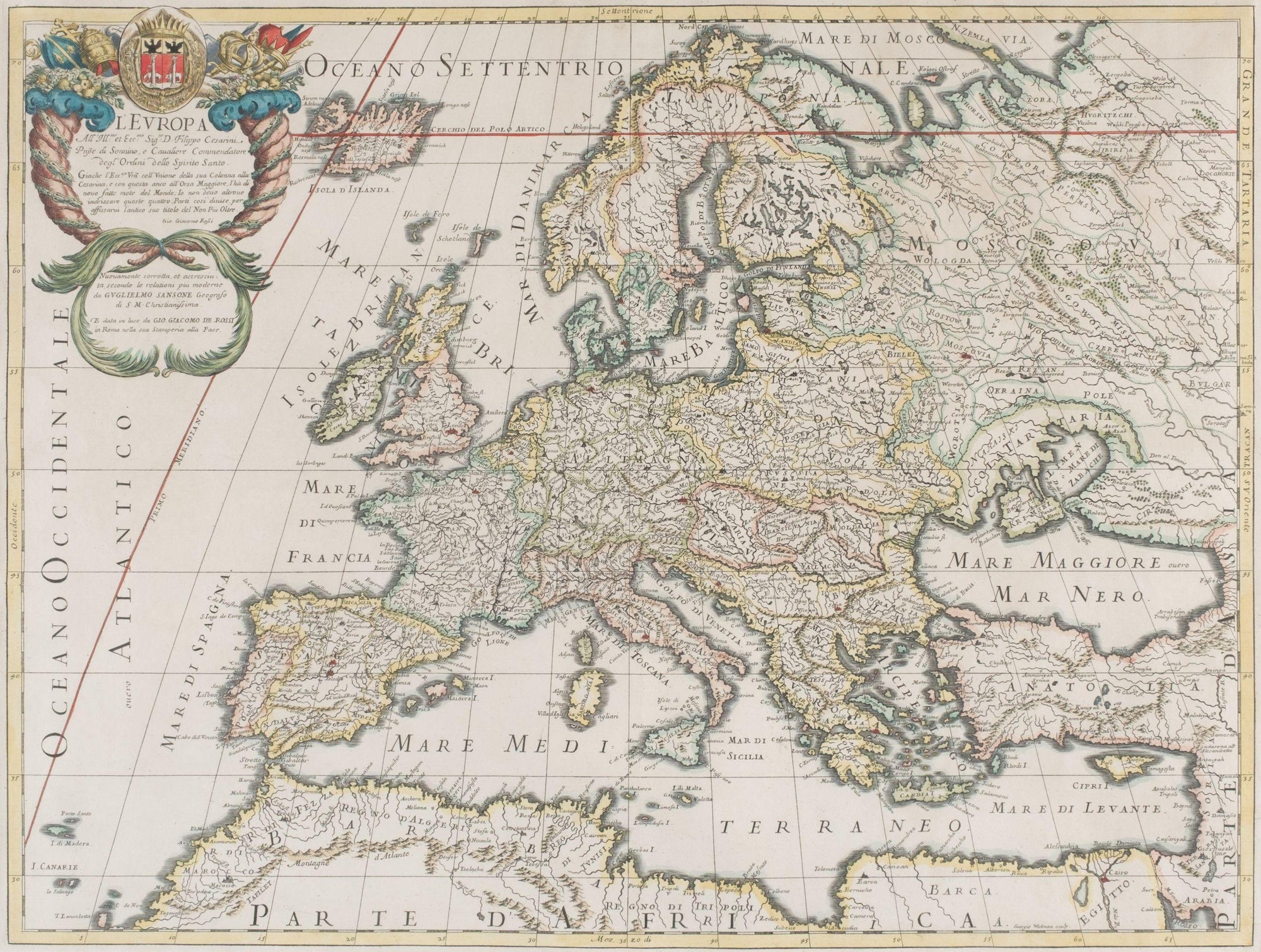 Rossi — L'Europa c.1677