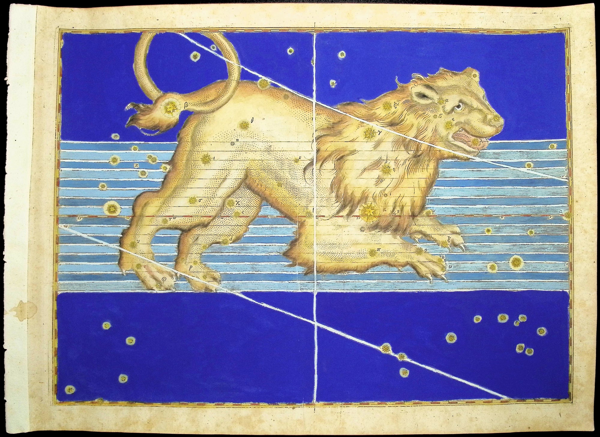 Bayer — Leo Constellation c.1603 — detail view 2