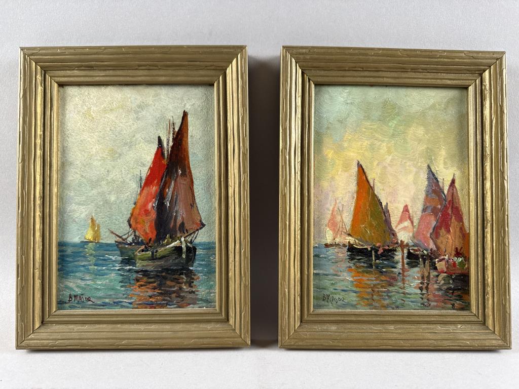 Boris B. Major — Two Venetian Scenes c.1930 — main view