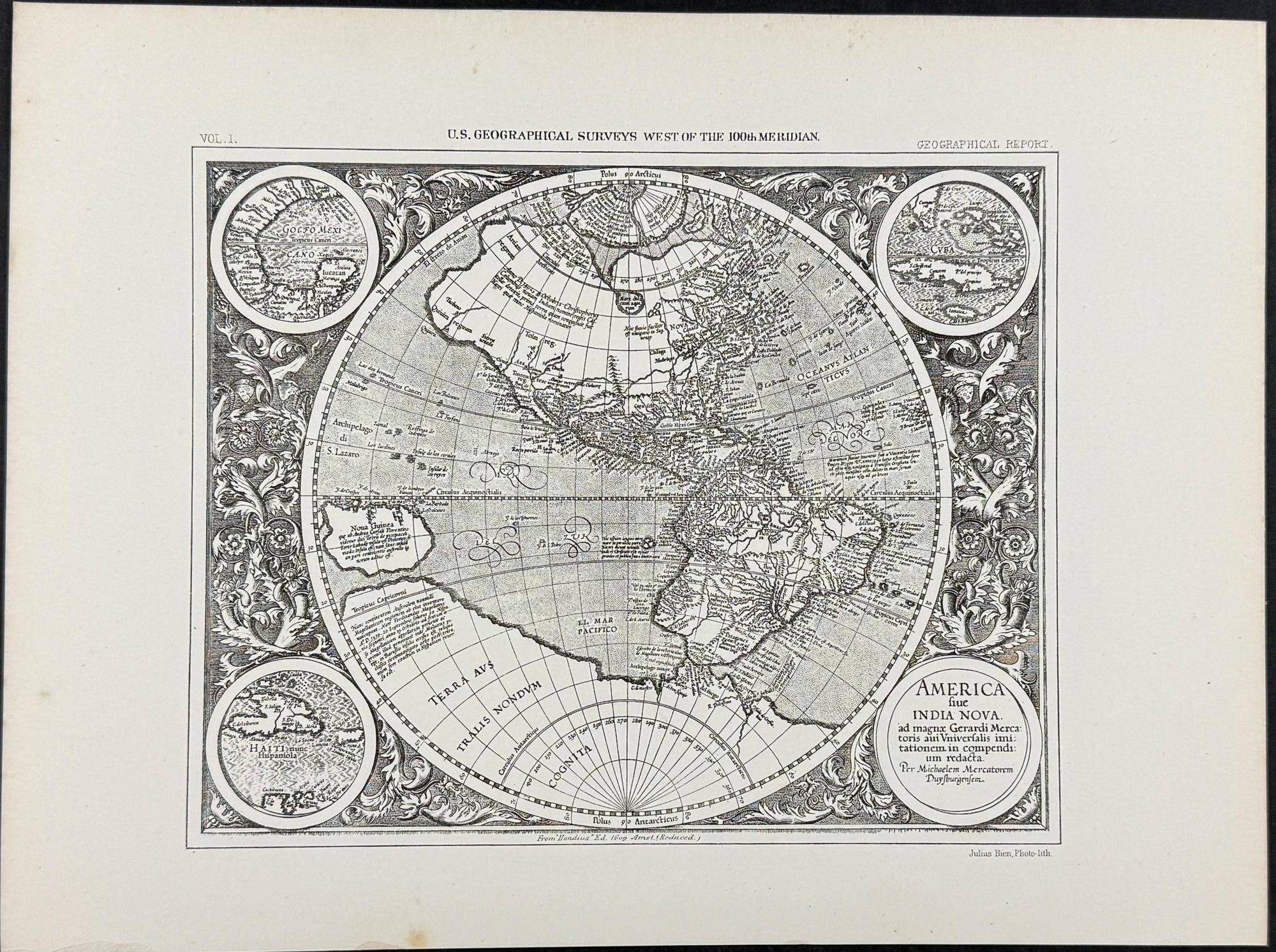 Emory — Map of America, Plate 2 c.1857 — main view